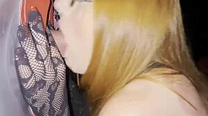 did you see me suck that huge cock in gloryhole booth?