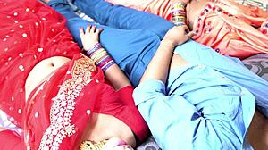 Hey step son, your Indian step mom wins this dirty Hindi talk quickie fuck game