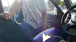 check out this hairy upskirt flash while shopping in the store...