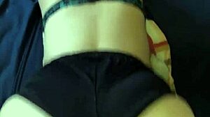 how does 18yo perfect white ass get fucked still in shorts pov?