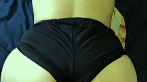 how does 18yo perfect white ass get fucked still in shorts pov?