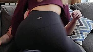 Scarlet Winters Rips Lululemon Leggings Yoga Cock Fuck