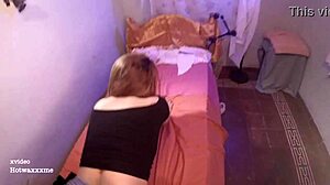 Bebelexxx Tight Jean Slutty Latina Takes Doggystyle Pounding