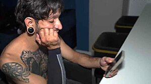 hot venezolana sneaks ass fuck on distracted husband in dark kitchen