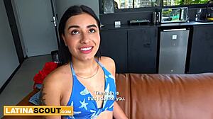 big booty 18yo latina teen bounces on huge cock pov