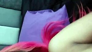 Under Skirt No Panties POV Voyeur Dildo Tease