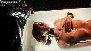 Sebastian Solo Cunt Slut Whore Face Fucked To Cumshot