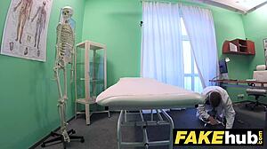 hey doc that massage got me so horny wanna fuck my big tits now?