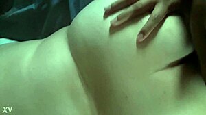 Asian BBW birthday sex bends over doggystyle with young cock