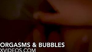 Neighbor Milf's Huge Boobs Dildo Orgasm Shakes Tight Pussy