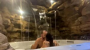 Hotwife destroys herself on hubby's cock during motel honeymoon ride