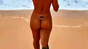 beach hookup with big cock photographer while husband films