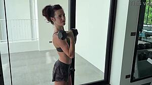 next gym workout strips me naked for sweaty fitness photoshoot fun