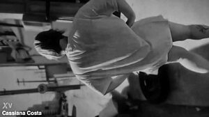 Huge cock bareback pounds curvy latina's pussy and ass doggystyle