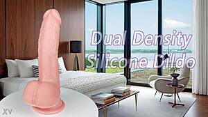 the archer realistic dual density silicone dildo by fukena 🔥🍆