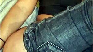 Stepbro rips jeans off tight virgin pussy then pounds