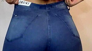 Lula rips massive farts from huge ass in tight jeans