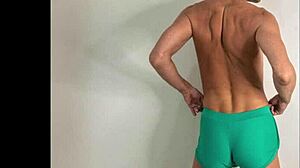 my kinky daddy slut bitch flashes thong panties at beach photoshoot