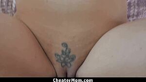 Stepmom Opens Arms And Legs Greeting Jailbird Stepson Cheatermom Style
