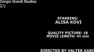 Alisa Kovi's Balls-Deep Anal Gaping and Cum Swallow in Mr. Anderson Casting