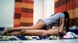 hanif pk and popy share an intense amateur session with tight connection and strong rhythm