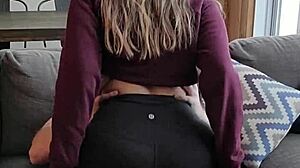 Scarlet Winters Rips Lululemon Leggings Yoga Cock Fuck