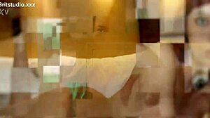 Step Mom Devours Shaved Schoolgirl's Tight Pussy At Party