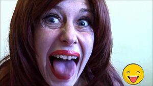 you gotta see this horny fetish queen owning her wild side completely