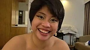 pinay slut salome salvi pukes gags spits on huge cock deepthroat