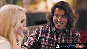 Naughty Stepmom Christie Stevens Bent Over Begs Young Stepson To Pound Her Big Ass And Tits Nightly Roleplay
