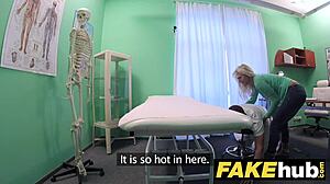 hey doc that massage got me so horny wanna fuck my big tits now?
