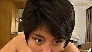 pinay slut salome salvi pukes gags spits on huge cock deepthroat