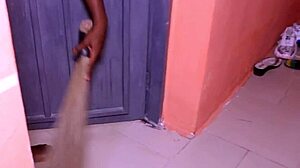 i'm so horny watching neighbor fuck his wife... fingering myself hard