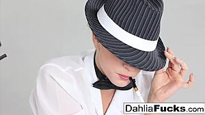 Hot Dahlia Sky Masturbates Pussy And Tits In Steamy Solo Compilation