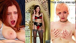 British 19yo teen footjob 69 then swallows cum in homemade taboo play