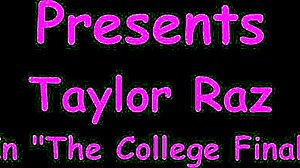 ready for taylor raz's college final with dildo toys and nurse humiliation close up?