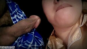 Morning Asian BBW Rips Clothes for Early Wet Pussy Creampie
