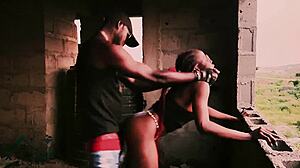 quickie bangs petite teen in unfinished building with hood gangster!!