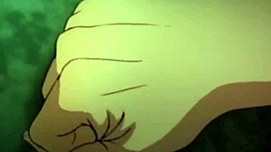 Hentai dudes get banged bareback by big black cocks in wild outdoor orgy