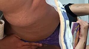 students sneaking dry humps under skirts in classroom during break close up