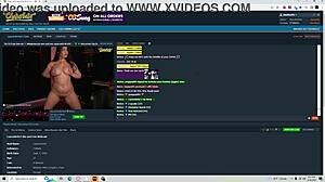 Laurenbrite shakes naked curves in wild webcam dance!