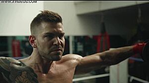 Alexa Tomas Teases Ass in Boxing Ring Threesome