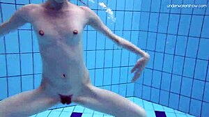 RUSSIAN PETITE TEEN Anna Netrebko Teases in Wet Bikini Pool