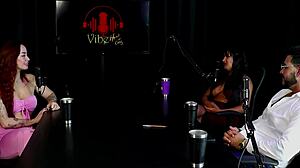 the naughty interview full of fun with cherie couple on porn cast brazil part 2 in sheer red