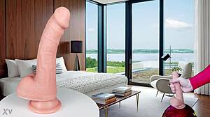 the archer realistic dual density silicone dildo by fukena 🔥🍆