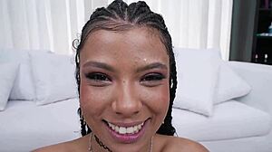 slave nat's tight hole battles five monster cocks
