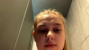 CRAZY BBW TEEN SQUIRTS WILD DURING GYM FUCK AND MASTURBATION