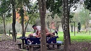 Stepmother's Shocking Outdoor Sex Discovery Fills Me With Thrill