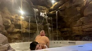 Hotwife destroys herself on hubby's cock during motel honeymoon ride