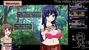 Summer game memories with Yui outdoor public fun